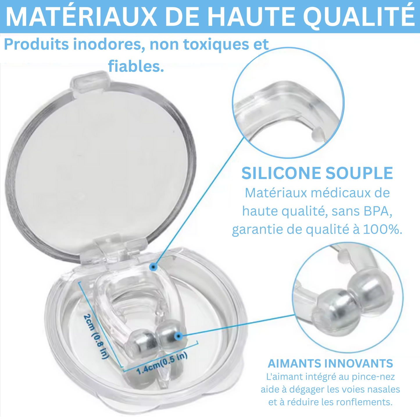 Clip anti-ronflement