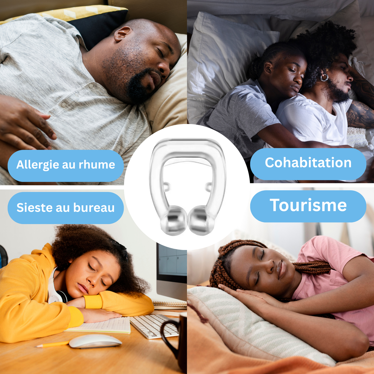 Clip anti-ronflement